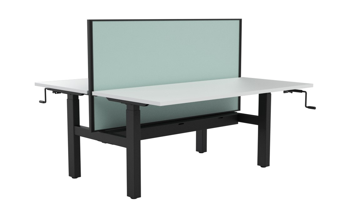 Agile Winder Height Adjustable B2B - with Studio 50 Divider
